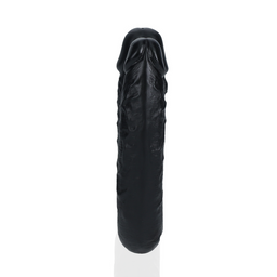 Realrock by shots U Vormige Dubbele Dildo 5 / 12,7 cm - Zwart (8714273505514)