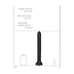 Ouch! by shots Draaiende Anale Slang - 12''/ 30 cm (8714273537997)