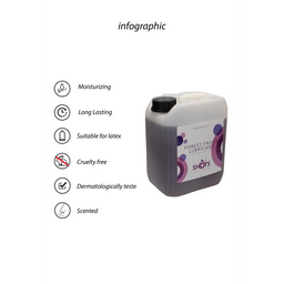 Shots lubes  liquids by shots Smeermiddel - Bosvruchten - 1,3 gal / 5 l (8714273525352)