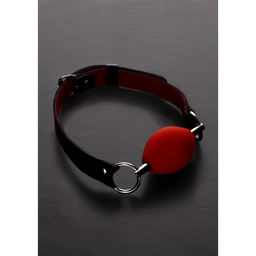 Steel by shots Ovale Siliconen Ball Gag (8714273535405)