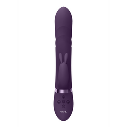 Vive by shots Nari - Vibrerende en Draaiende Parels, G-Spot Rabbit - Paars (8714273537935)