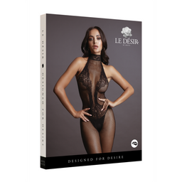 Le désir by shots Visnet en Kant Bodystocking - Één Maat (8714273495488)