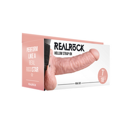 Realrock by shots Hollow Strap-On met Ballen - 7 / 18 cm (8714273533708)