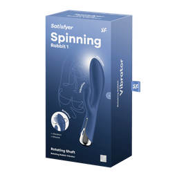 Satisfyer Spinning Rabbit 1 - Rotating Rabbit Vibrator - Blauw (4061504048734)