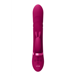 Vive by shots Nari - Vibrerende en Rotating Beads, G-Spot Rabbit - Roze (8714273537867)
