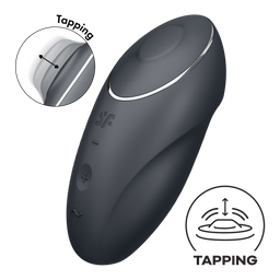 Satisfyer Tap en Climax 1 - Grijs (4061504046013)