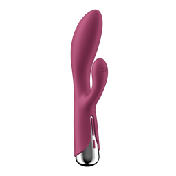 Satisfyer Spinning Rabbit 1 - Rotating Rabbit Vibrator - Rood (4061504048727)