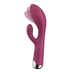 Satisfyer Spinning Rabbit 1 - Rotating Rabbit Vibrator - Rood (4061504048727)