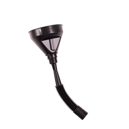 Ouch! by shots Open Mouth Gag Hoofdband met Trechter - Zwart (8714273051073)