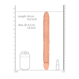 Realrock by shots Double Dong - 14 / 36 cm (7423522549568)