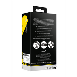 Ouch! by shots Hoofdharnas met Spider Gag en Neus Haken - Zwart (8714273051059)