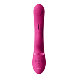 Vive by shots Mei - Dual Pulse-Wave  Vibrating C-spot  G-Spot Rabbit - Roze (7423522631614)