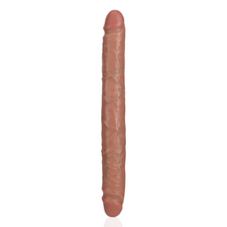 Realrock by shots Slim Double Ended Dong 12 / 30,5 cm - Tan (8714273505620)
