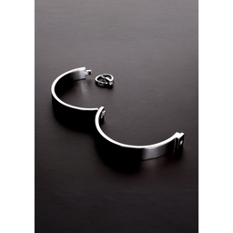 Steel by shots Stijlvolle Slave Collar met Edelstenen - US Maat 16 / EU Maat 44 (8714273783622)