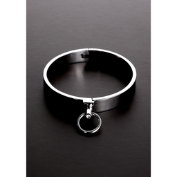 Steel by shots Stijlvolle Slave Collar met Edelstenen - US Maat 16 / EU Maat 44 (8714273783622)