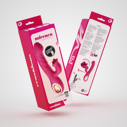 Crushious Mirenca - Wiggle Rabbit Vibrator - Roze (7403254160927)