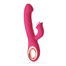 Crushious Mirenca - Wiggle Rabbit Vibrator - Roze (7403254160927)
