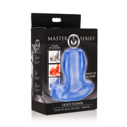 Xr brands Licht-Tunnel - Verlichte Anale Dilator - M (848518049407)