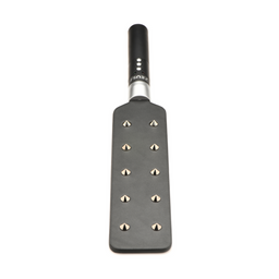 Xr brands E-Stim Spiked Paddle - Zwart (848518051684)