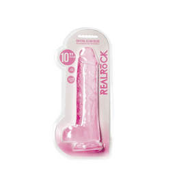 Realrock by shots Realistische Dildo met Ballen - 10 / 25,4 cm (7423522632666)