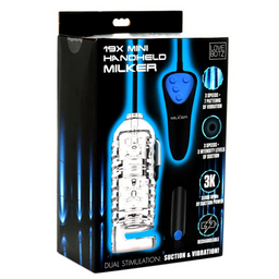 Xr brands Mini Handheld Melker - Zwart (848518048912)