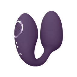 Vive by shots Aika - Pulse Wave  Vibrating Love Egg - Paars (7423522537534)