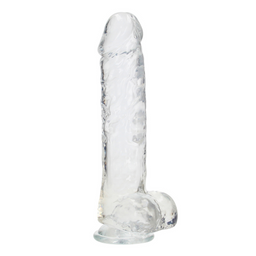 Realrock by shots Realistische Dildo met Ballen - 10 / 25,4 cm (7423522632673)