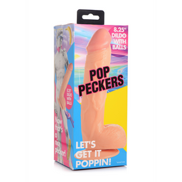 Xr brands POP - Dildo met Ballen - 8.25 / 21 cm (848518044822)