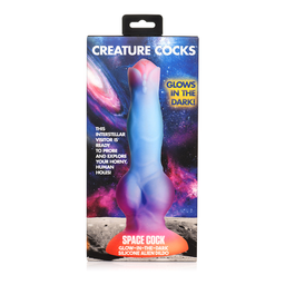 Xr brands Ruimte Cock - Glow in the Dark - Silicone Alien Dildo (848518051400)