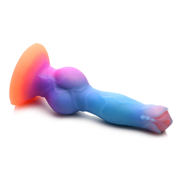Xr brands Ruimte Cock - Glow in the Dark - Silicone Alien Dildo (848518051400)