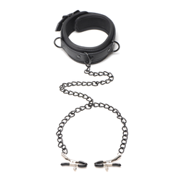 Xr brands Collared Temptress - Kraag Tepelknijpers (848518046857)