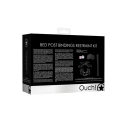 Ouch! by shots Bed Post Bindings Restraint Kit (8714273504180)