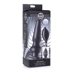 Xr brands Ass-Pand - Grote Opblaasbare Siliconen Anale Plug (848518039521)