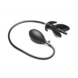 Xr brands Bad Buoy Anchor - Opblaasbare Siliconen Anale Plug - Zwart (848518052353)