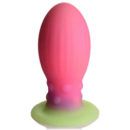 Xr brands Xeno Egg - Glow in the Dark - Silicone Ei - Roze (848518049063)