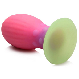 Xr brands Xeno Egg - Glow in the Dark - Silicone Ei - Roze (848518049063)