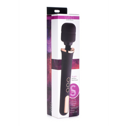 Xr brands Scepter - Siliconen Wand Massager - Zwart (848518036858)