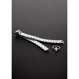 Steel by shots Horlogeband Kraag met Slot - 17 / 43 cm (8714273783738)