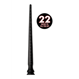 Xr brands Tapered Siliconen Slang met Structuur - 22 / 56 cm (848518039019)