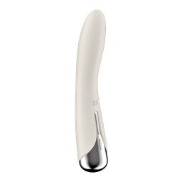 Satisfyer Spinning Vibe 1 - Rotating G-Spot Vibrator - Beige (4061504048710)