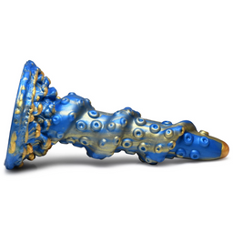 Xr brands Kraken Silicone Dildo - Blauw (848518050410)