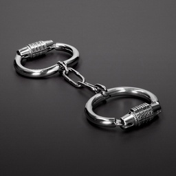 Steel by shots Handboeien met Combinatieslot (8714273941312)