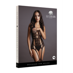 Le désir by shots Kant Suspender Bodystocking - One Size (8714273495365)