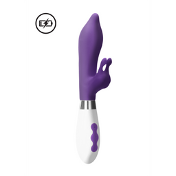 Luna by shots Adonis - Oplaadbare Rabbit Vibrator - Paars (8714273533524)