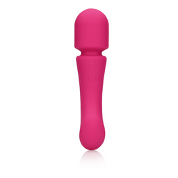Loveline by shots Ultra Soft Silicone Dubbelzijdige Wand Vibrator - Prestone Roze (8714273048981)