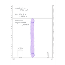 Realrock by shots Realistische Double Dong - 18'' / 45 cm (8714273523440)