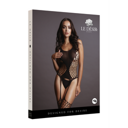 Le désir by shots Fence Suspender Bodystocking - One Size (8714273495426)