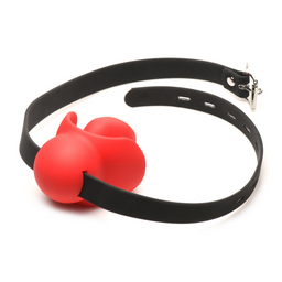 Xr brands Gag Order - Extreme Silicone Ball Gag - Rood (848518054548)