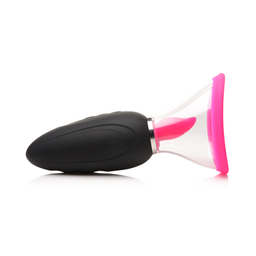 Xr brands Lickgasm Mini - 10x Licking and Sucking Stimulator - Roze (848518045140)