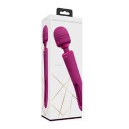 Vive by shots Kiku - Dubbelzijdige Wand met Innovatieve G-Spot Flapper Stimulator - Roze (8714273051820)